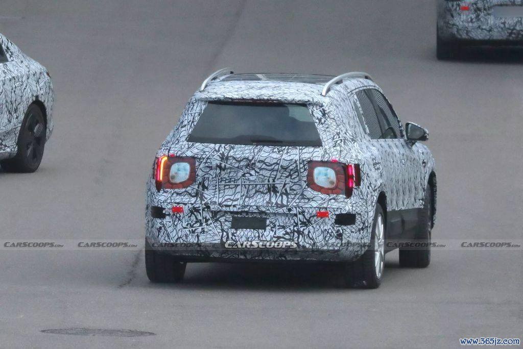 2026 电动款梅赛德斯-飞驰 GLB SUV 路测图首曝：MMA 平台