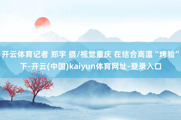 开云体育记者 郑宇 摄/视觉重庆 在结合高温“烤验”下-开云(中国)kaiyun体育网址-登录入口